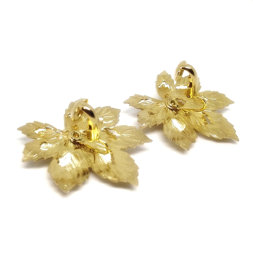 Large Flower Bloom Earrings - image 3